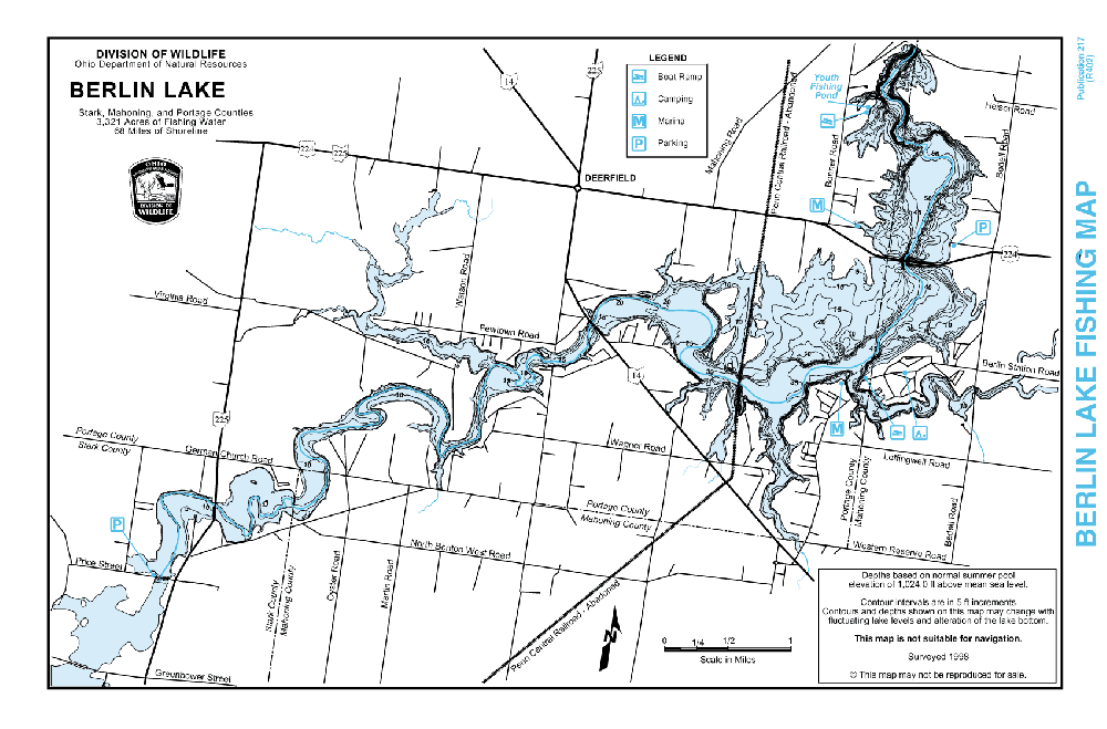 Lake Depths near Poland