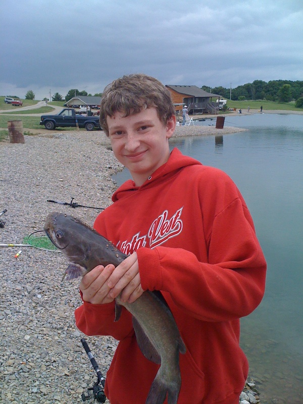 channel cat near Jacksonburg