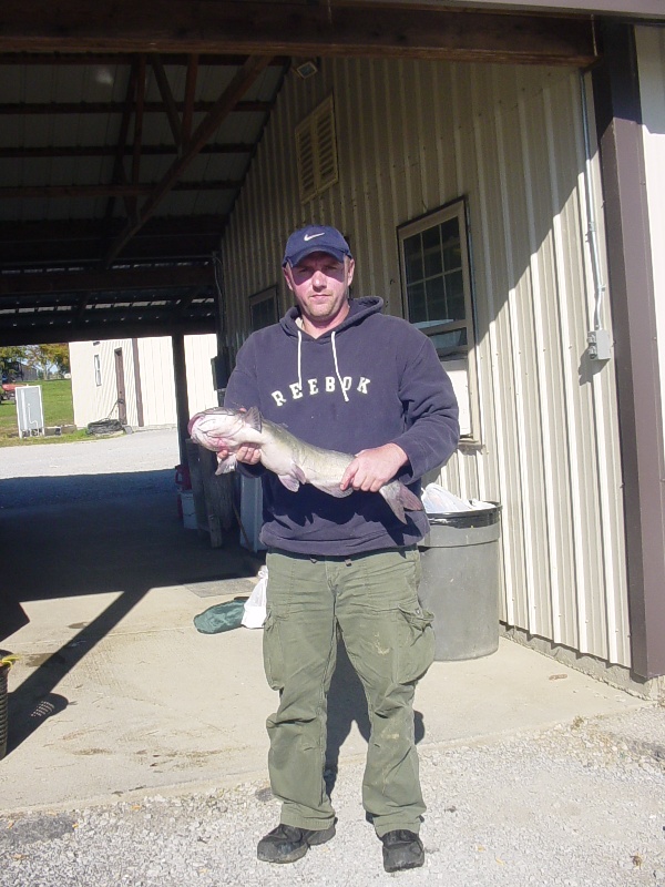 channel cat near Jacksonburg