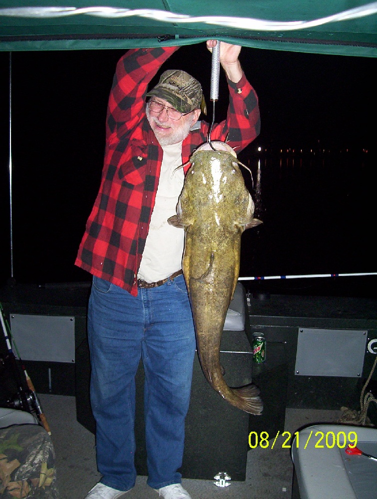 46 inch flathead near Wellsville